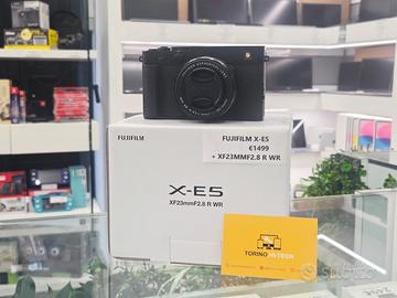 FUJIFILM X-E5 + XF23MMF2.8 R WR - PROMO