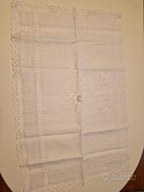 LENZUOLO MATRIMONIALE ANTICO