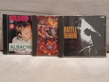 lotto 3 cd Vasco Rossi U2 e Zucchero