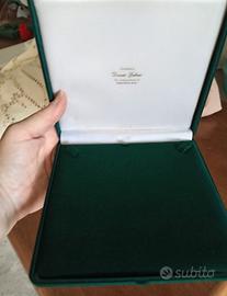 Confezione velluto verde 