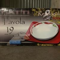 Set di piatti in ceramica