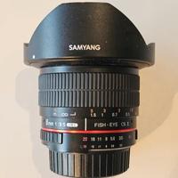 Fish eye Nikon 8mm Samyang
