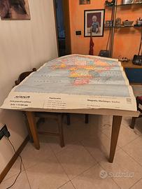 mappa africa politica e fisica 
