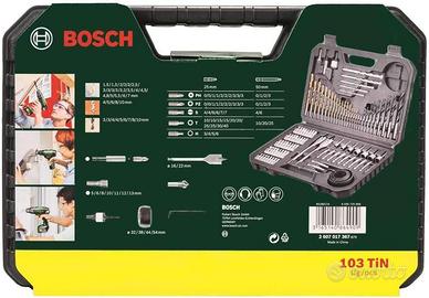 Punte per trapano: Set da 103 pezzi Bosch