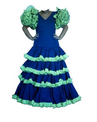 Flamenco vestito professionale da danza