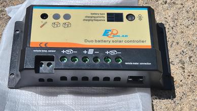 Regolatore solare DUO EPsolar 10A 12/24V