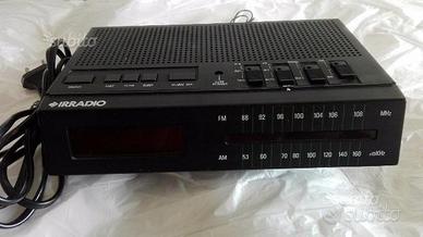 Radio sveglia Irradio vintage