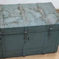 Baule in legno primi Novecento da restaurare