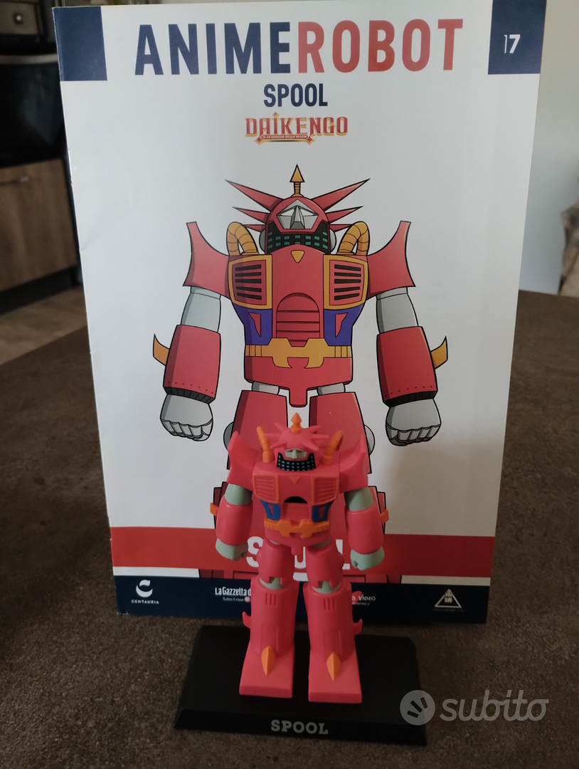 Action figure Anime Robot Spool Daikengo Vintage Collezionismo In