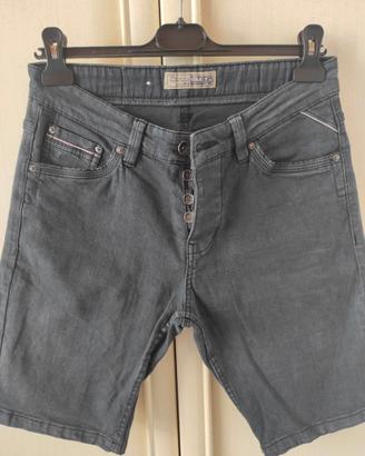 Pantaloncini corti in cotone colore blu taglia 44