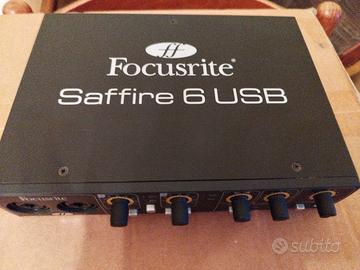focusrite saffire 6 usb scheda audio