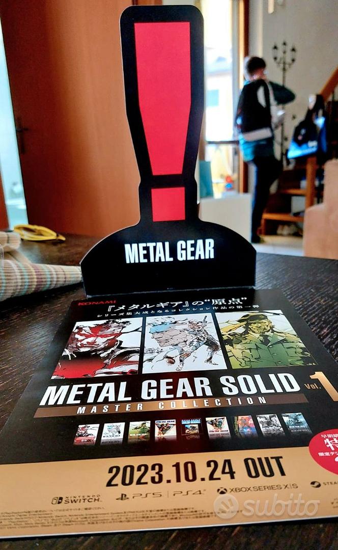 Stand Pop e Flyer Metal Gear Solid Collection - Collezionismo In ...