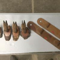 Portafucili a zampa di camoscio