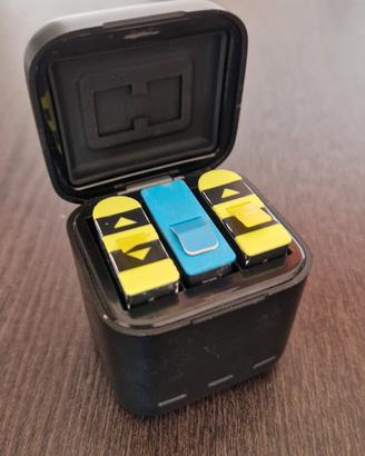 Caricatore triplo + 3 batterie x Gopro 9/10/11