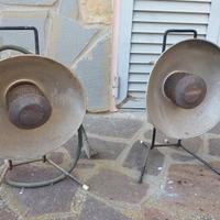 2 lampade vintage 