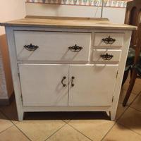 Mobile artigianale in legno anni ’50 – credenza/di