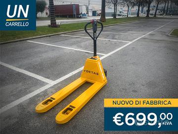 Transpallet elettrico DETAS 1500Kg