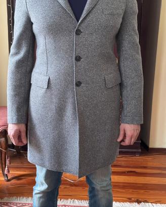 Cappotto Harris Wharf London lana e cashmere
