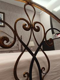 letto in ferro battuto 