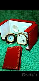 Set Cartier sveglia e portafoto