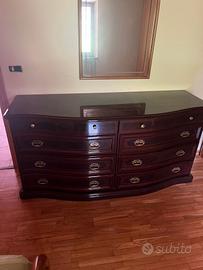 Camera completa in legno – letto matrimoniale + ar