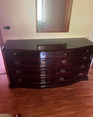 Camera completa in legno – letto matrimoniale + ar