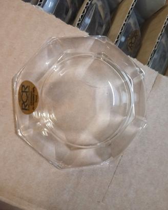 Lotto 72 Coppette Cristallo RCR per Bomboniere o S