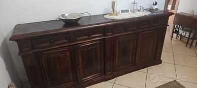 mobile arte povera e vetrinetta 