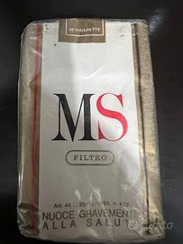 sigarette pacchetto vintage MS anni '90