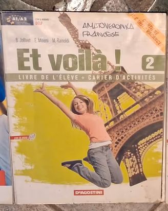 Lotto libri francese Et voilà! 2 e 3 DeAgostini