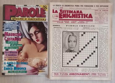 Parole N.1 (1991) + Settimana Enigmistica (1989)