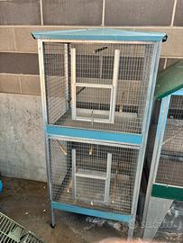 gabbia voliera per uccelli