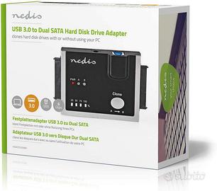USB 3.2. Dual SATA HDD con Funzione di Clonazione