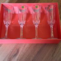 calici o flutes in cristallo 