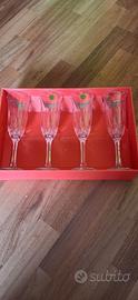 calici o flutes in cristallo 