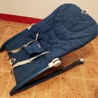 Sdraietta Chicco Pocket Relax colore blu con borsa