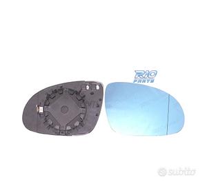 VETRO SPECCHIO BASE DESTRO SKODA SUPERB 06-08 BLU