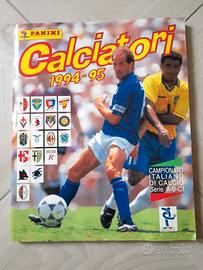 ALBUM FIGURINE 1994-1995 CALCIATORI COMPLETO