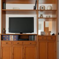 Mobile libreria di legno