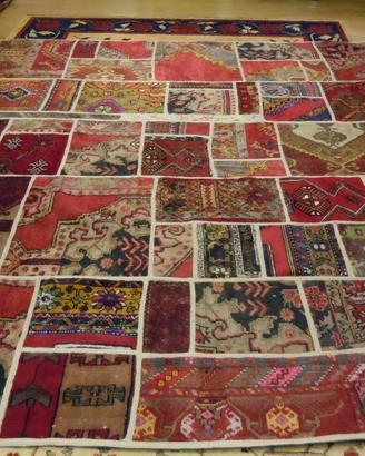 TAPPETO ANATOLICO PATCHWORK