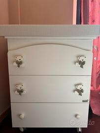 Erbesi Bagnetto Fasciatoio Tato Tortora -