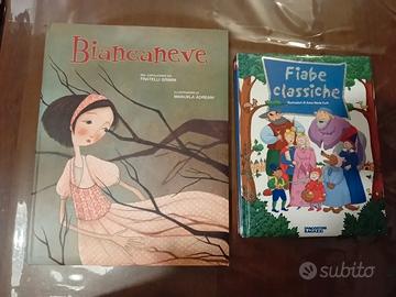 2 libri fiabe per bambini - Biancaneve e Fiabe Cla