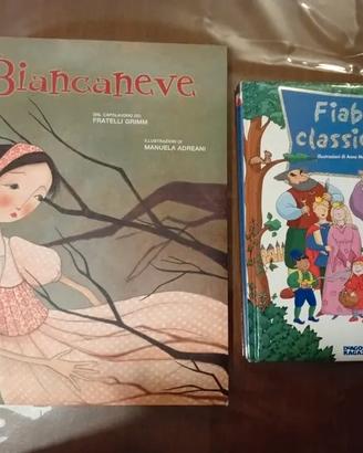 2 libri fiabe per bambini - Biancaneve e Fiabe Cla