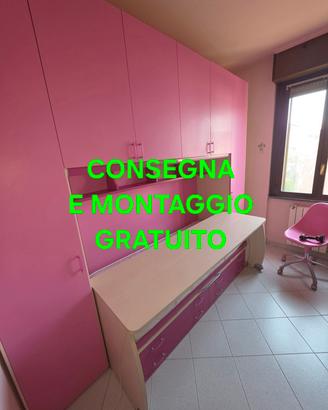 cameretta + consegna + montaggio 