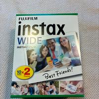 Pellicole Instax Wide da 20 - nuove e sigillate