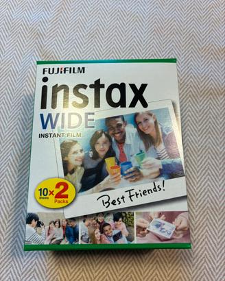Pellicole Instax Wide da 20 - nuove e sigillate