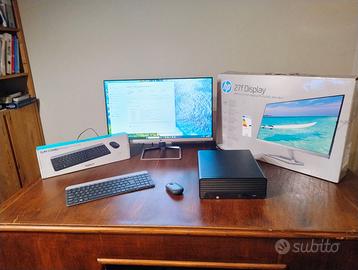 Postazione Completa HP ProDesk 400 G7 (i5 - 8gb)