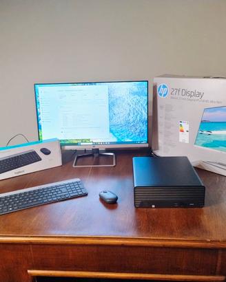 Postazione Completa HP ProDesk 400 G7 (i5 - 8gb)