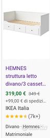 Divano letto Hermes