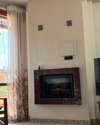 Camino a pellet insert line 450 Thermorossi